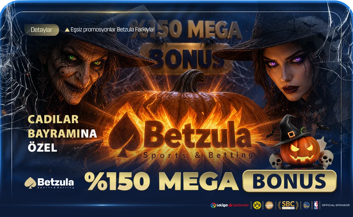 Halloween Özel %150 Mega Bonus