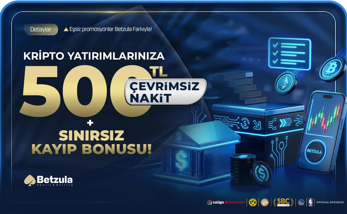 Kripto Yatırımlarınıza Özel 500₺ Nakit Hediye!