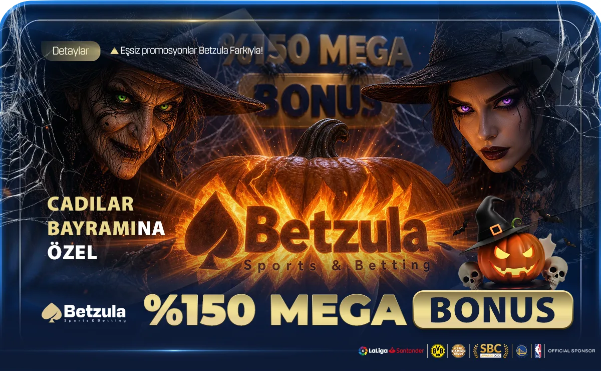 Cadılar Bayramına Özel %150 Mega Bonus